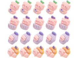 Gatuida Tachinhas Decorativas, Feitas de Plástico e Ferro, em Vários Estilos, Versáteis e Práticas, 30 Peças para