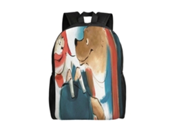 Mochila De Estudante Ernest Celestine, Leve, Durável, À Prova Dágua E Com Alça De Ombro Ajustável. Olysi Shop