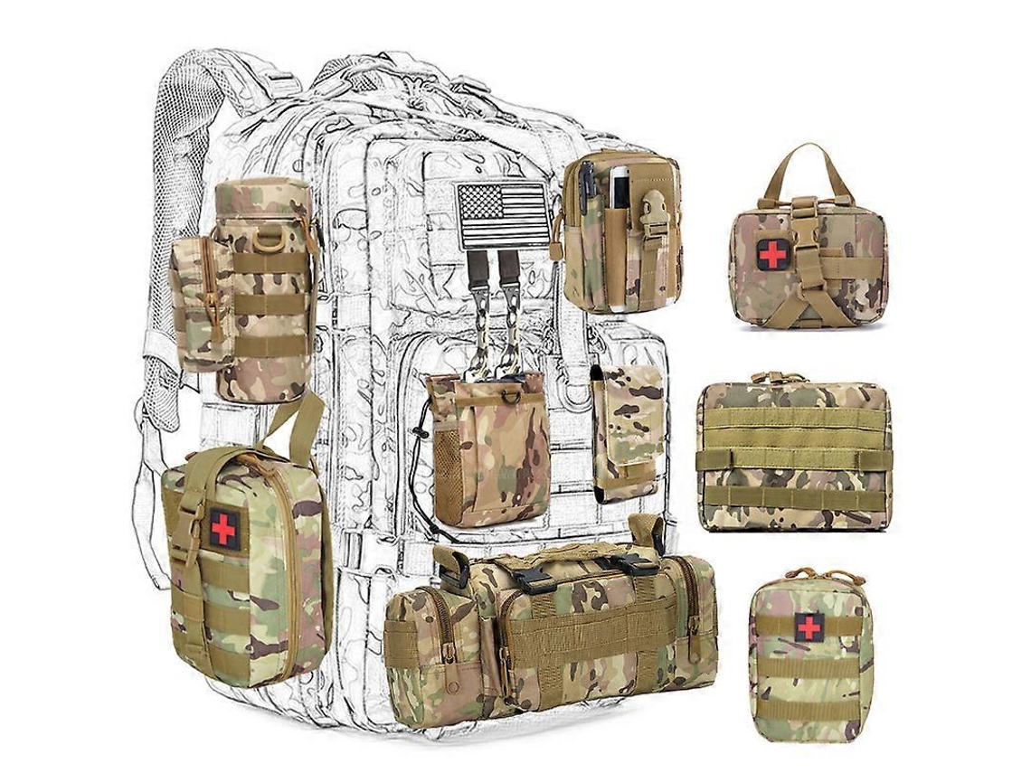 Bolsa De Caça Molle, Acessórios Para Atividades Ao Ar Livre, Pochete, Bolsa Para Ferramentas De Sobrevivência, Kit Médico Edc Para Cintos Táticos