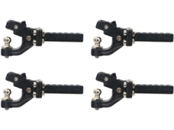 Conjunto de 4 engates de reboque para carros RC SFUSHOS