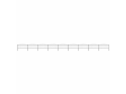 Vidaxl Cerca De Jardim Com Topo Em Forma De Lança Em Aço 1506x75 Cm, Preta