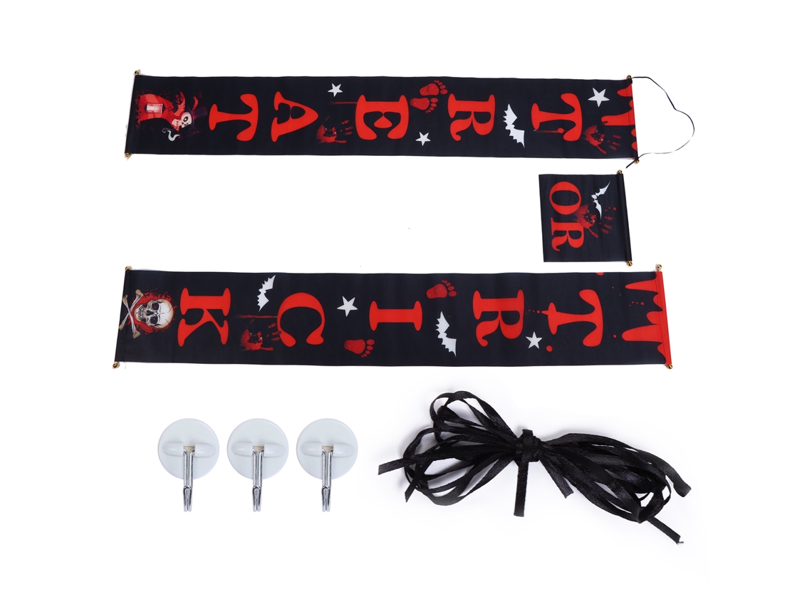 Laxiscreed Conjunto De Decorações Halloween Com Esqueleto E Aranha Verdes - Pack De 2