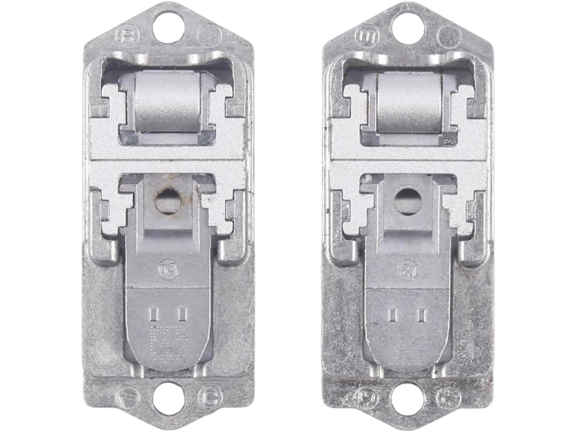Conjunto De Dobradiças Para Reparo Dispositivos Dos Modelos 9 10, Par De Metal Com Furos Pré Perfurados Para Conjuntos