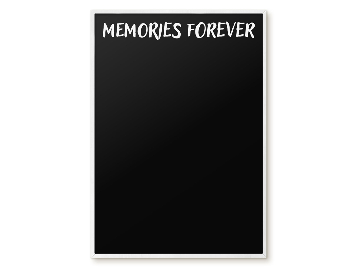 Magnetic Wall Board Memories Forever For The Office Espelharte (70x100 Cm)