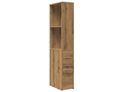 Narrow Bathroom Cupboard, Narrow Bathroom Cupboards Vidaxl Marrom Madeira Processada (n/a)