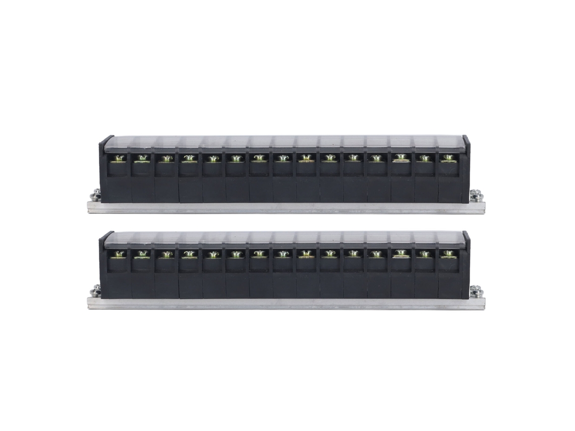 Bloco De Terminal Montado Em Trilho 30a 660v
