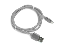 Cabo de Dados Universal LAXISCREED 1m Prata Micro