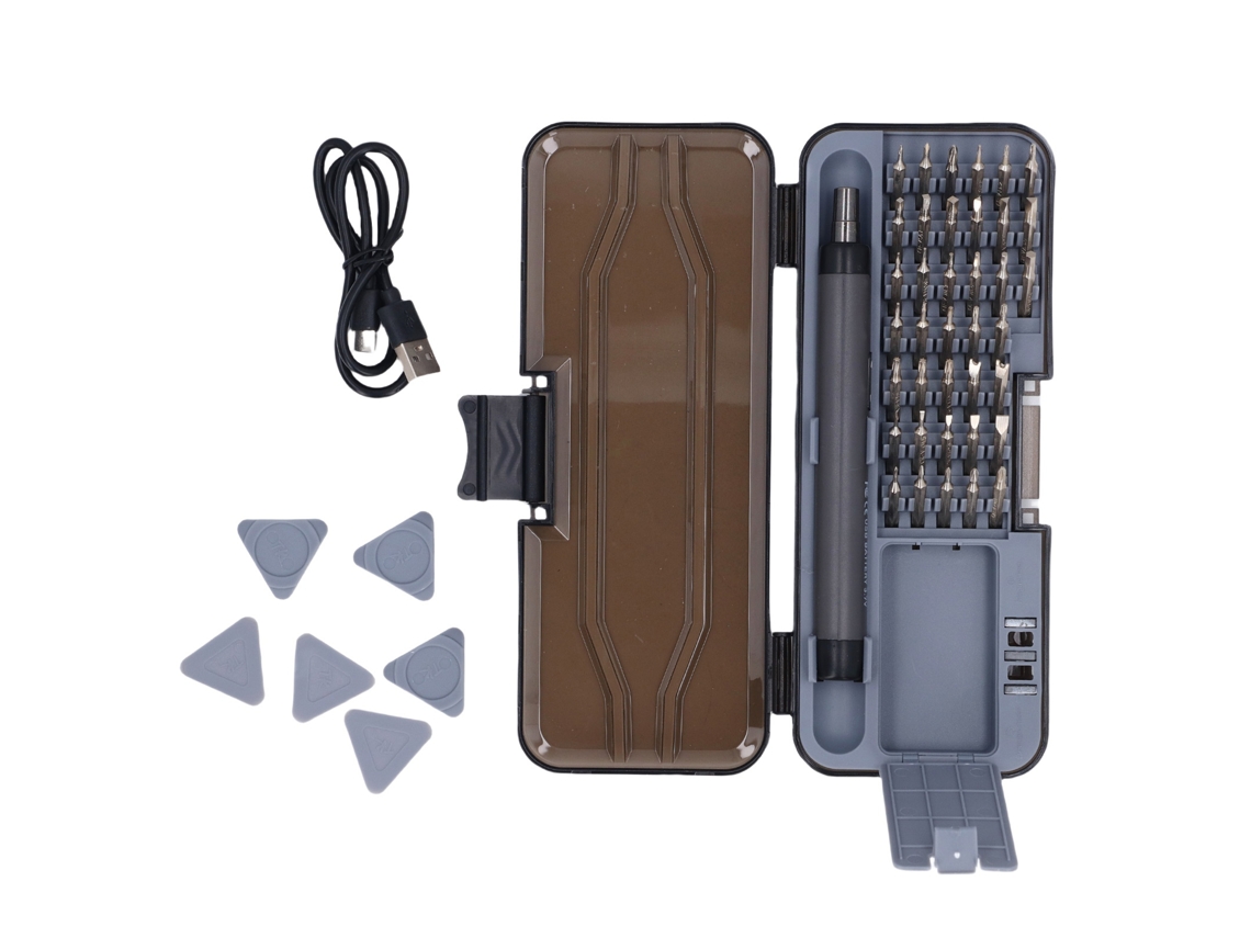 Conjunto de Parafusadeira Elétrica Sem Fio Motor Cobre Alta Torção | S/MARCA