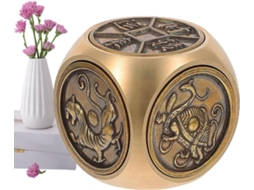 Attirer La Richesse – Jouet Requintado Em Cozinha, Jouet Hexaédrique Relaxante, Jouet Exquis En Cuivre,