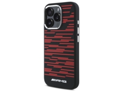 Capa para iPhone 16 Pro MERCEDES Silicone Rígida Preto