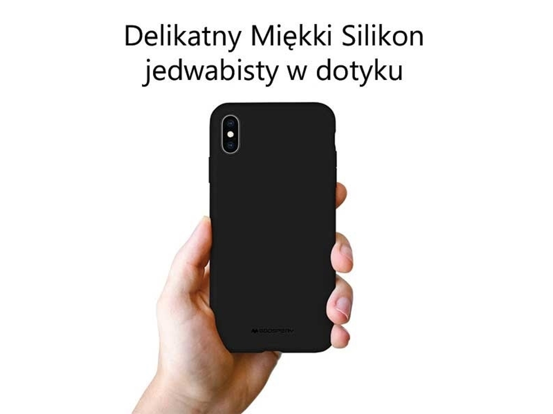 Capa para Samsung Galaxy A04 s MERCURY Silicone Preto