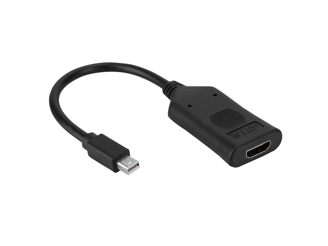 Lurelia Cabo Conversor Mini Displayport Para Hdmi Full Hd 1080p 23 Cm, Áudio 3d