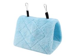 Tenda Suspensa de Pelúcia Macia para Gaiola para Pássaros e Papagaios, para o Inverno AQUAFORGE