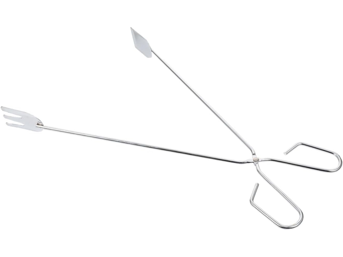 Alicate De Pressão Cromado 5 Peças Ibasenice Para Churrasco E Utensílios Com Cabos Longos Fácil Manuseio