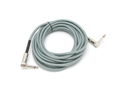 Cabo de Áudio para Guitarra 6.35mm 6m Corda Musical 22awg | S/MARCA