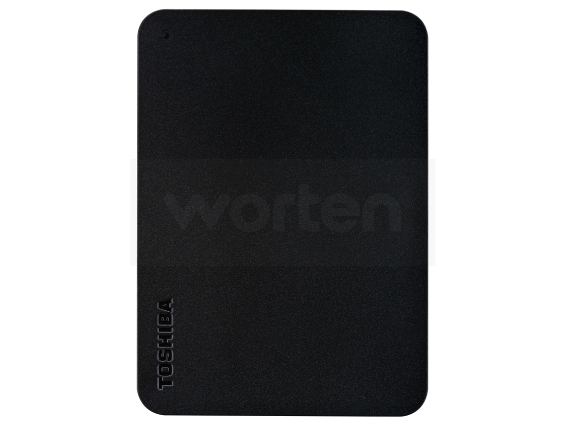 Disco HDD Externo TOSHIBA Canvio (Preto - 1 TB - USB 3.0)