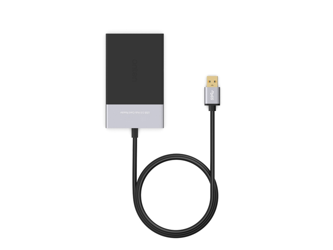 Adaptador Hub Usb 3.0 De 2 Portas, Leitor De Cartão De Memória Xqd/cf/sd, Leitor De Cartão Otg Aquaforge
