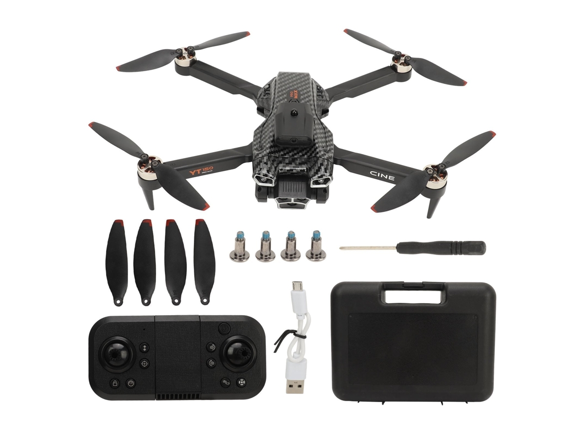 2026 drone Yt150 com Câmera 4k Hd e Três Câmeras Hd Esc 3, Drone Rc