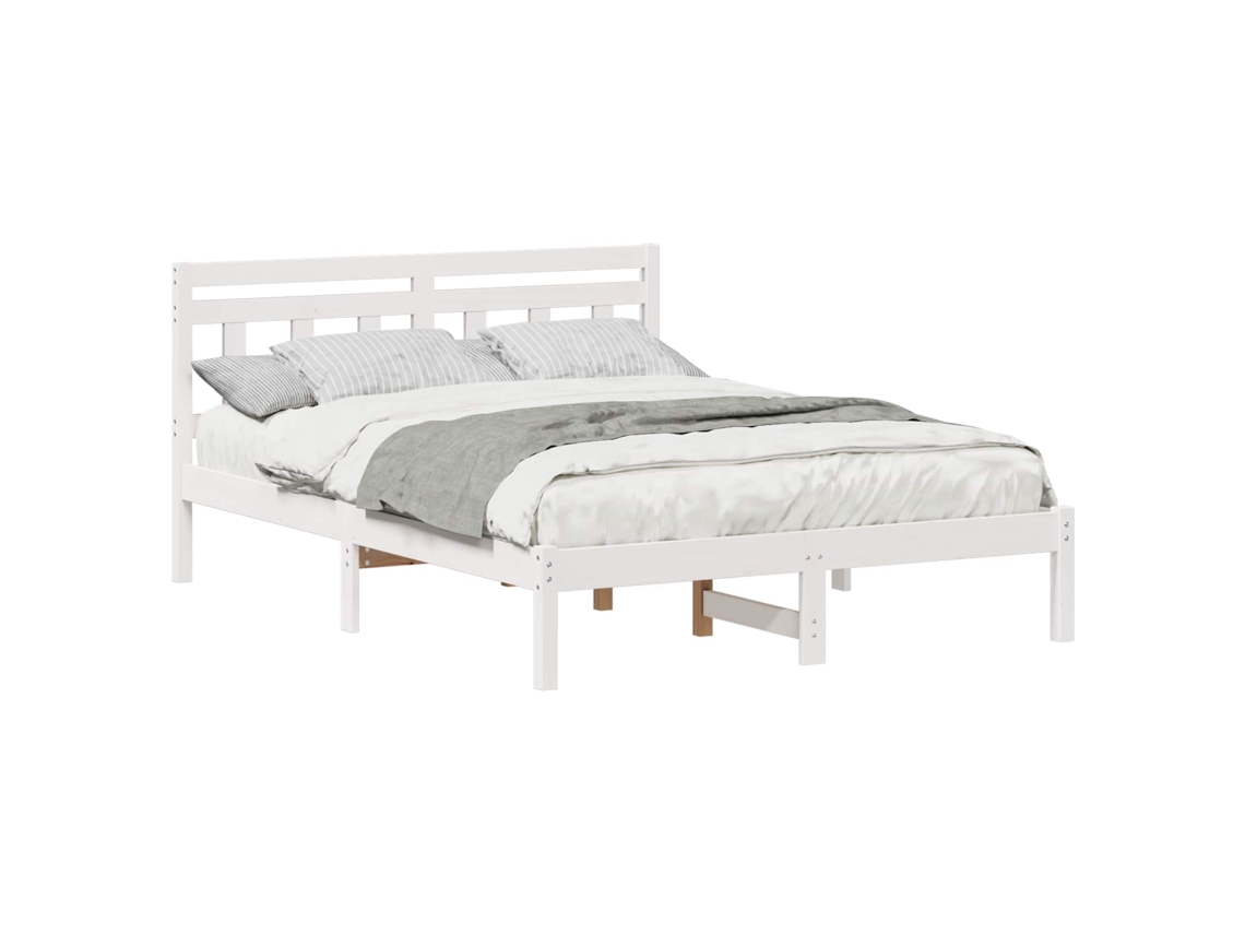 Estrutura da Cama Branco 120 X 200 Cm MAISON EXCLUSIVE