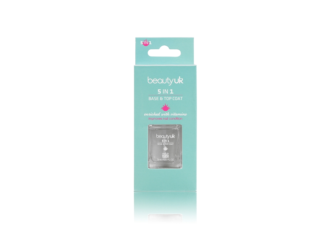 BEAUTY UK 5 In 1 Base & Top Coat