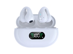 Modelo Tws Ergonomic Bluetooth 5.3 Headset Pittsburgh Branco Bolaris