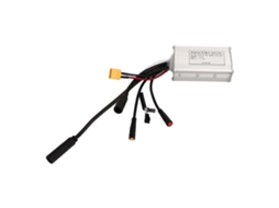 Controlador de motor brushless 24v 36v 48v 17a, onda senoidal, 3 modos, com conector impermeável, para bicicleta elétrica S/MARCA