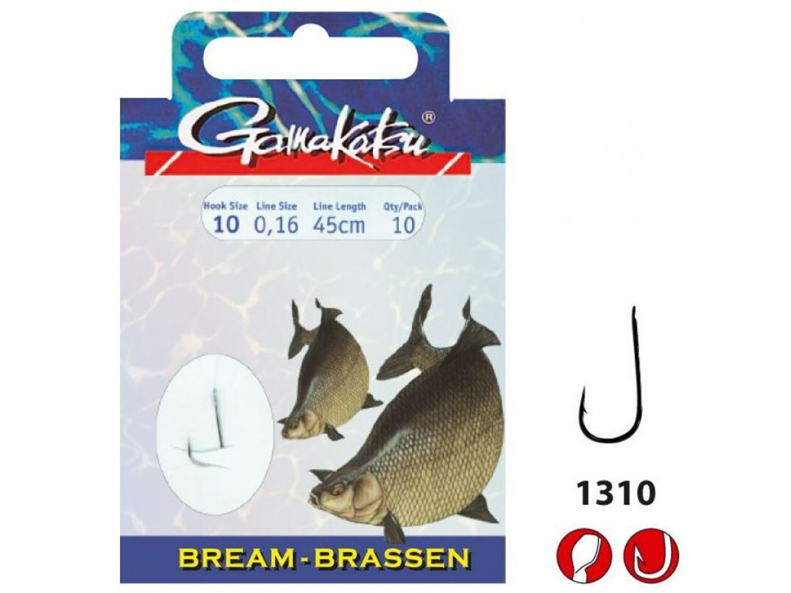 Conjunto de 10 Ganchos GAMAKATSU Roach Ls-1310