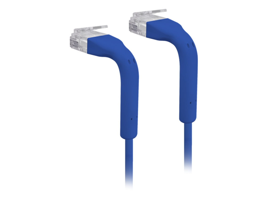 Cabo De Rede Ethernet Unifi Flexível Com Conector Rj45 De 8 M Na Cor Azul. Aquaforge