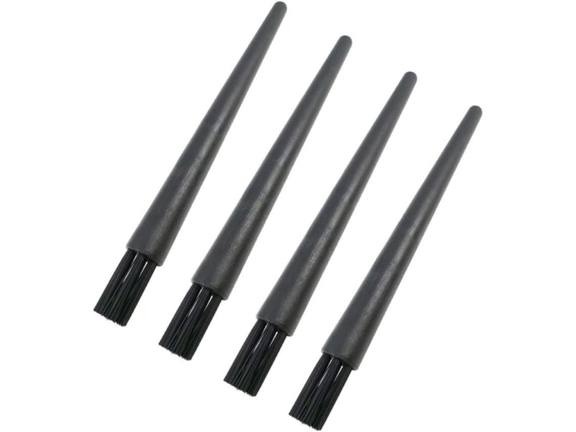 Escovas De Limpeza Antiestáticas Toddmomy Para Celulares E Aparelhos Eletrônicos, Conjunto De 4 Peças, Em Plástico Leve
