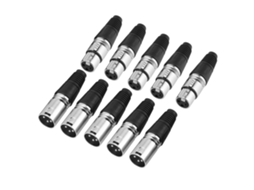 Conector Lurelia XLR USB-C XLR Macho/Fêmea de 3 Pinos, Áudio para Microfones, PC e Computador
