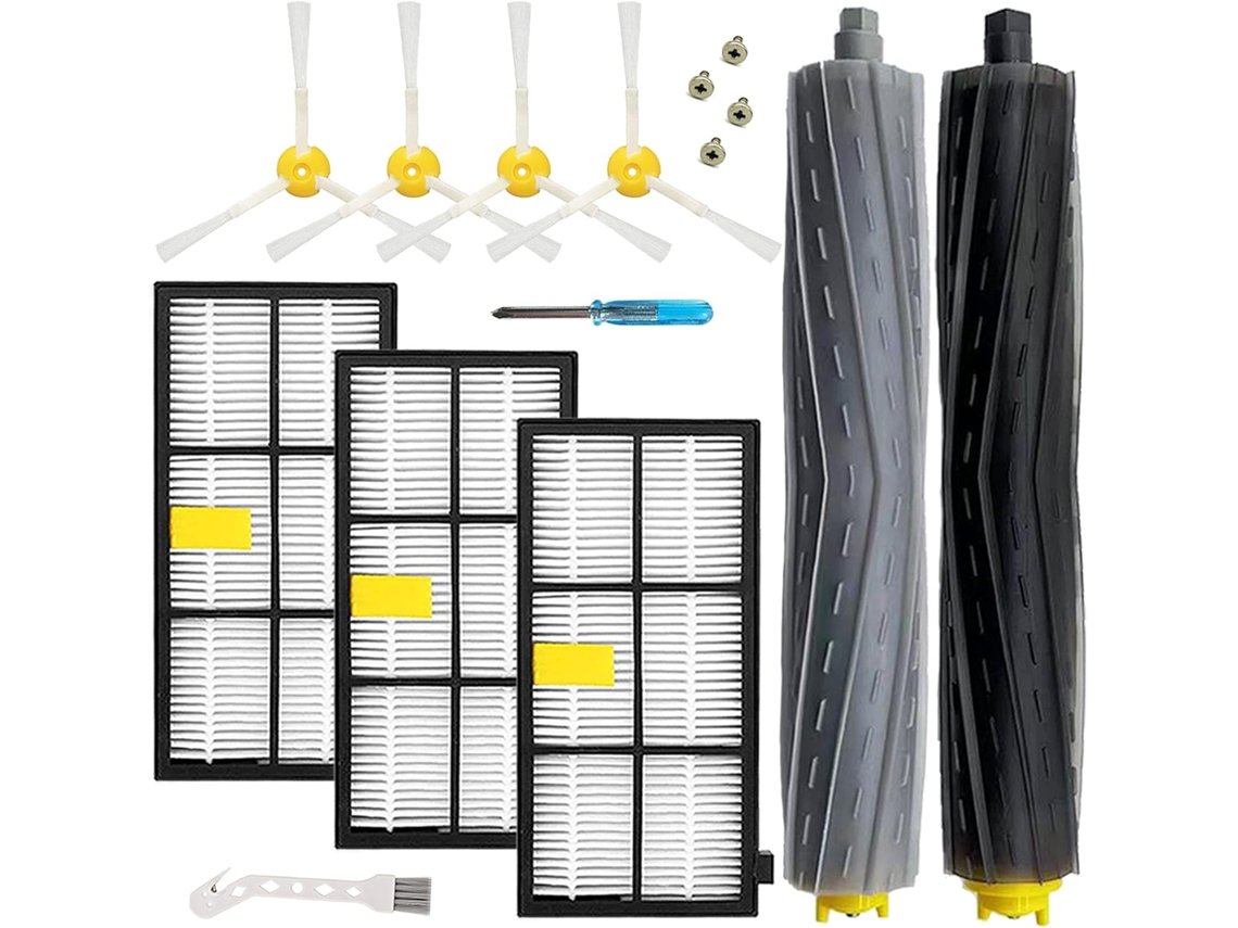 Kit Acessórios De Substituição Para Irobot Roomba Séries 800 E 900 (9 Peças) Cuich
