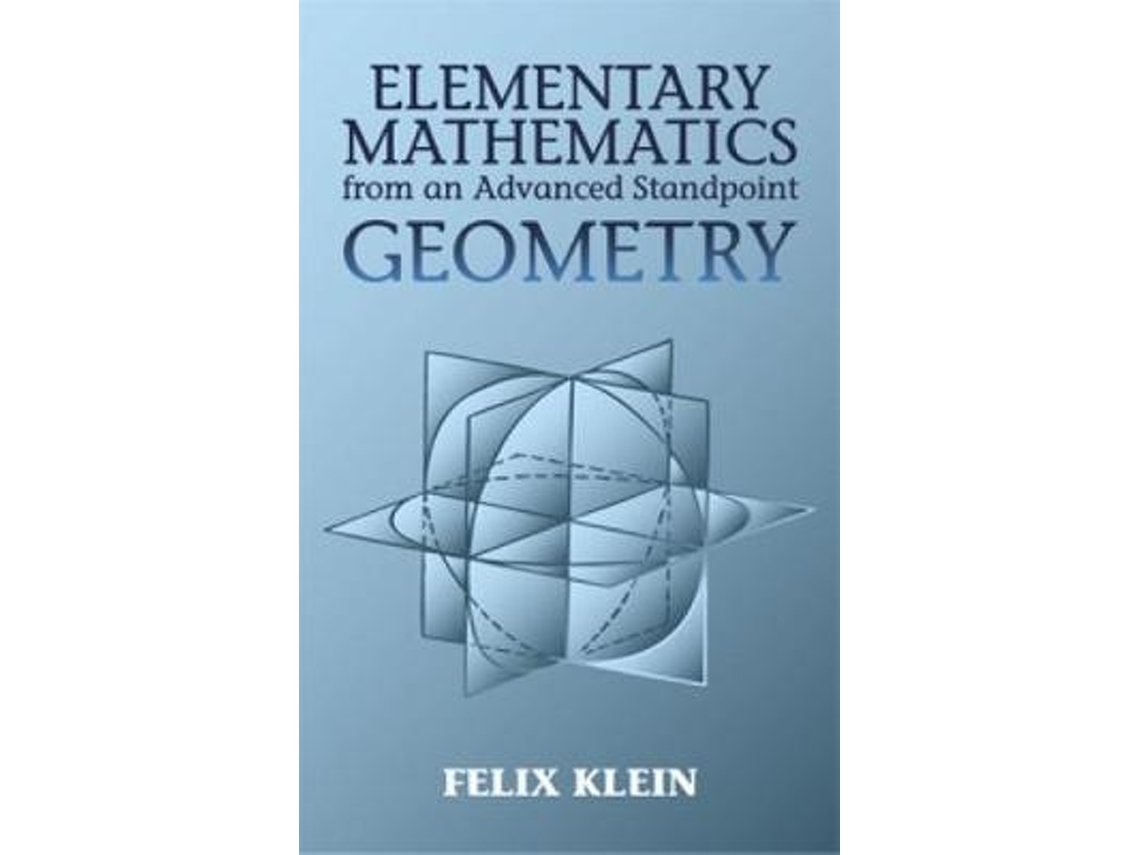 Livro Elementary Mathmatics from an Advan de Felix Klein (Inglês)