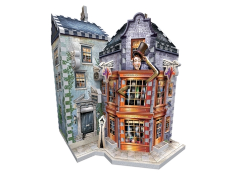 Wrb Loja Weasleys Wizard Wheezes E Puzzle 3d Do Profeta Diário Wrebbit (300 Peças)