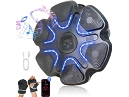 Máquina De Boxe Musical, Treinamento Eletrônico De Boxe, Máquina De Treinamento Inteligente Com Música E Led. Aquaforge