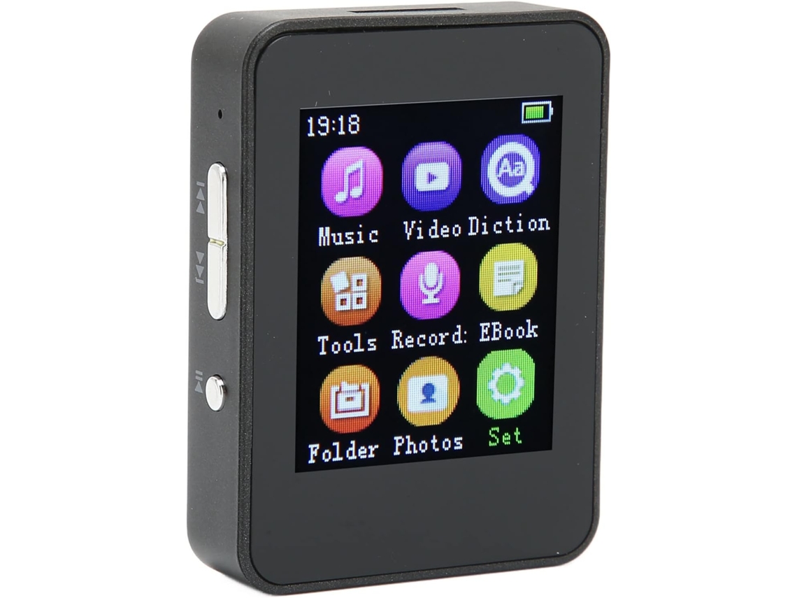 Reprodutor Portátil De Mp3 Mp4 Com Rádio Fm, Tela Lcd De 1, 8 Polegadas, Porta Mini Usb, Suporte Máximo Para Cartões De