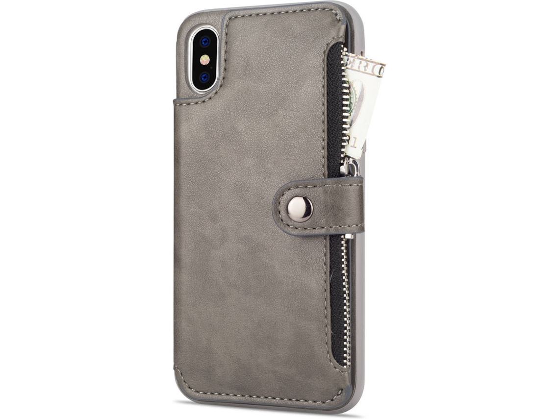 Capa iPhone XS WISETONY Xinluoshi-44 Cinza