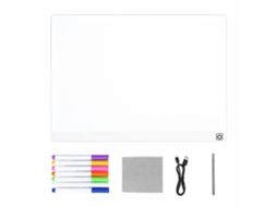 Quadro Transparente De Desenho Com Iluminação Led Usb (grande)