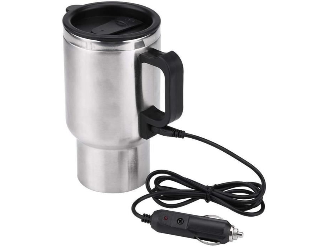 Carro Kettle-12V 450Ml Elétrico no Carro de Aço Inoxidável Viagem Aquecimento Xícara de Café Xícara de Chá Copo Do Carro J583 SANAG