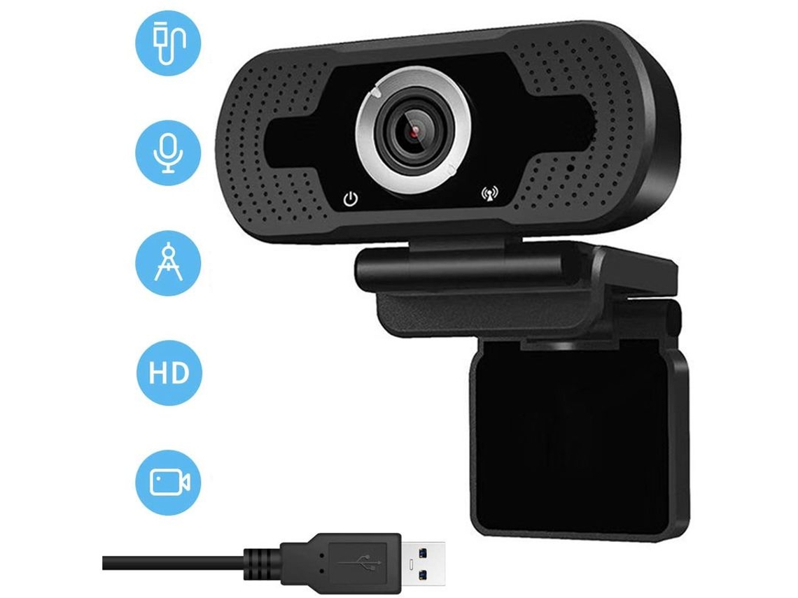 Câmera De Vídeo 1080p Net Red Câmera De Computador Câmera Usb Brilvibera