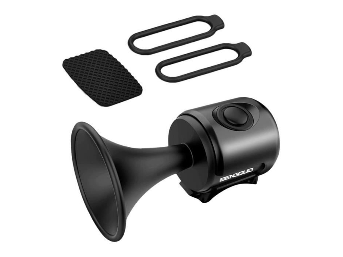 Sino Buzina de Bicicleta Buzina de Bicicleta Elétrica Potente de 120Db Campainha Universal para Mountain Bike Ciclismo Scooter Pretob1480
