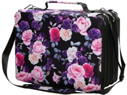 Estojo Para Canetinhas Organizador De Porta-canetas Bolsa Organizadora Portátil Artesanato, Material