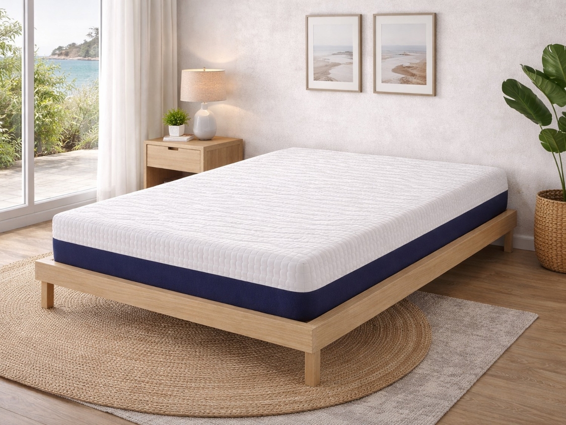 Colchão De Espuma Sonho Bryce 80x190 Cm – Altura 20 Cm Com 3 Cm De Viscoelástica
