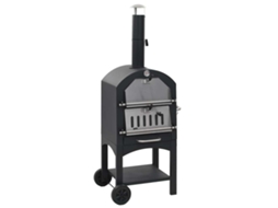 Pizza Oven, Pizza Ovens Vidaxl Preto Aço (n/a)
