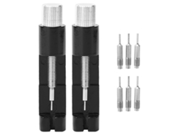 Ferramenta Profissional Para Remover E Ajustar Pulseiras De Relógio, 2 Peças, Altura Ajustável, Cor Preta