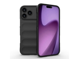 Capa Para Iphone 17 Pro,capa Protetora Macia À Prova De Quedas Digitallab (preto)