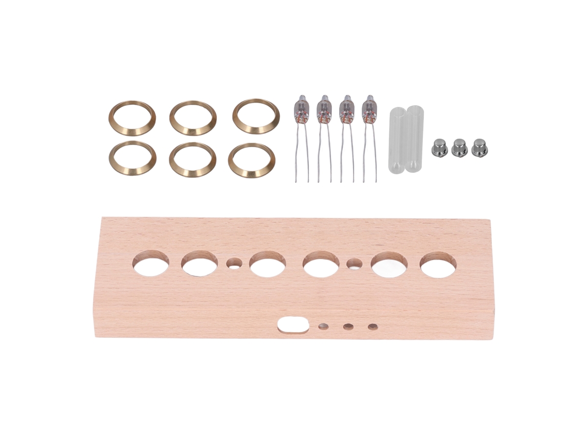 Laxiscreed In14 Glow Tube Clock Kit Para Diy E Substituição De Componentes