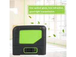 EBTOOLS Nível de laser de 2 linhas 9211G/R Instrumento de linha de laser de precisão de 2 pontos e 2 linhas (luz vermelha) S/MARCA