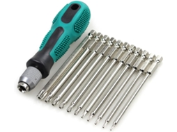 Conjunto De 12 Chaves Fenda Magnéticas Hexagonais Longas, Ferramentas