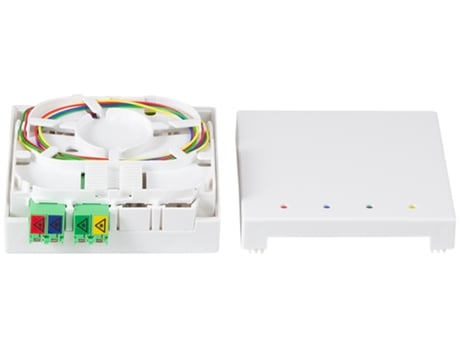 Caixa de Emenda Logilink Ftth 2X Lcd/Apc Cabo de Instalação de 40 M Branco LOGILINK PROFESSIONAL