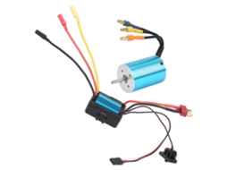 Sensor Brushless SFUSHOS 2838 4500 Kv, Regulador 35a, Compatível com Carros RC 1/14, 1/16, 1/18